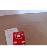 Casino Dice from Caesar&#39;s Lake Tahoe Nevada  - $8.22 CAD