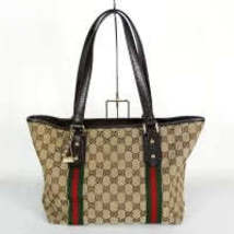 Gucci Sherry GG Canvas Leather Tote Bag - £952.78 GBP