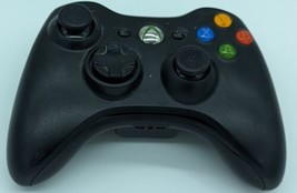 Microsoft Xbox 360 Wireless Gaming Controller  Black OEM TESTED - $19.99