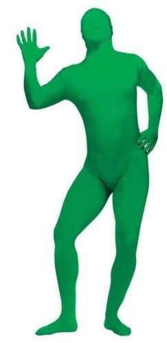 Primary image for Mens Adult 2nd Skin Green Full Body Stretch Jumpsuit Halloween Costume-size L