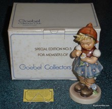 &quot;Daisies Don&#39;t Tell&quot; Goebel Hummel Figurine #380 TMK6 With Box Mother&#39;s Day Gift - £68.40 GBP