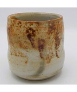 Ceramic Tumbler Heavy Handcrafted signed Handcrafted  By Brondog   20 - $13.86