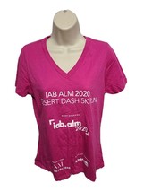 2020 IAB ALM Desert Dash 5k Run Womens Small Pink TShirt - £11.66 GBP