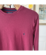 Polo Ralph Lauren Burgundy Lightweight Thermal Long Sleeve Shirt M - $20.16