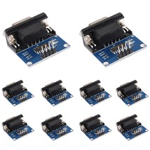 10Pcs Rs232 To Ttl Female Serial To Ttl Serial Module Board Built-In Max... - £16.41 GBP