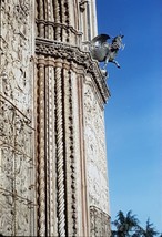 1967 Via del Duomo Cathedral Exterior Details Orvieto Italy 4 Kodachrome Slides - £2.78 GBP