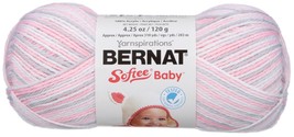 Bernat Softee Baby Yarn  Ombres Pink Flannel - £16.32 GBP