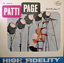 Patti Page-On Camera-LP-1958-EX/EX - £19.74 GBP