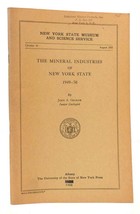 John A. Graham The Mineral Industries Of New York State 1949-1950 1st Edition 1 - $49.95