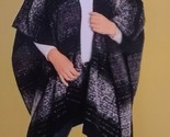 Woolrich ~ Cozy Blanket Wrap ~ Doris Multicolor Stripe ~ Sweater/Wrap ~ ... - $50.00
