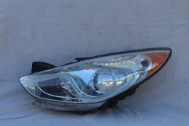11-15 Hyundai Sonata Hybrid Projector Headlight Driver Left LH - POLISHED image 5