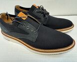 Johnston &amp; Murphy Upton Knit Plain Toe Lace Up Dress Casual Shoe, Black ... - $82.45