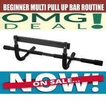 ✅??PULL UP BAR Doorway WORKOUT BAR Multi-Purpose GYM BAR???BUY NOW??️ - £38.39 GBP