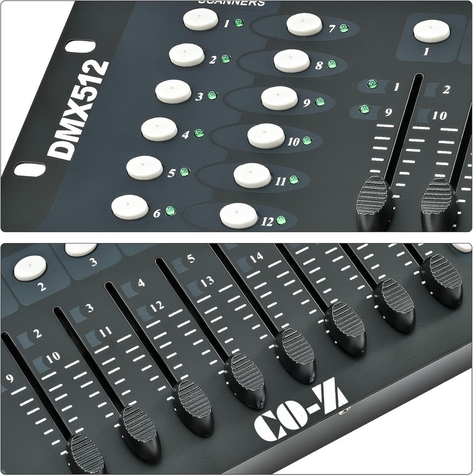 Professional Lighting Mixer Board Console with Voice Control for DJs Item image 8