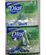 Dial Complete Antibacterial Mountain Fresh Bar Soap 3pk Of 4oz Bars Lot ... - $18.50 CAD