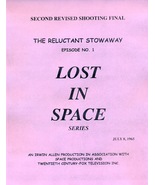 1965’s LOST IN SPACE: THE RELUCTANT STOWAWAY Episode #1 TV series script - $35.07 CAD