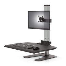 Innovative WNST-1-FS-M-BLK-124 Single Monitor Workstation - $435.60