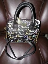 Luv Betsey Johnson Darcy Rainbow Crossbody Satchel Handbag Purse NEW - £55.43 GBP