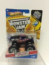 Hot Wheels Monster Jam:Thrasher 7/80 1:64 Scale Monster Truck NEW - £11.76 GBP