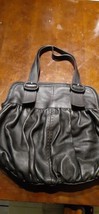 Cole Hann Women’s Handbag Hobo Purse Black Leather Double Harness Straps... - £23.50 GBP