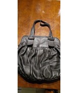 Cole Hann Women’s Handbag Hobo Purse Black Leather Double Harness Straps... - $30.00