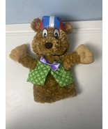 St Jude Children&#39;s Research Hospital Brown Teddy Bear plush hand puppet - $7.91