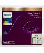 Philips 6.5ft Smart LED Light Strip 20W Tunable, Wi-Fi Full Color, 1600 ... - €11,11 EUR
