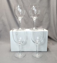 Vintage Princess House Heritage Floral Water Goblets Wine Glass Set of 4... - £23.46 GBP