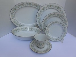 22 P NORITAKE Savannah DINNERWARE PLATE 2031 DINNER SALAD CUP bread plat... - $152.46