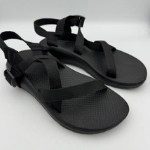 Chaco Z Cloud Black Strap Sandals Comfort Adjustable J107366 Womens Size 10 - $72.00