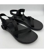 Chaco Z Cloud Black Strap Sandals Comfort Adjustable J107366 Womens Size 10 - $97.80 CAD