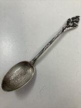 Mechanics Sterling Silver 3.5 Inch Long Souvenir Spoon CHICAGO - $24.70