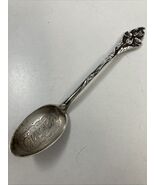 Mechanics Sterling Silver 3.5 Inch Long Souvenir Spoon CHICAGO - €21,44 EUR