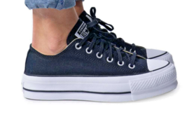 Converse Women Sneakers - 7.5 US EU 38 Black Casual Comfort Street Shoes... - $142.20 CAD