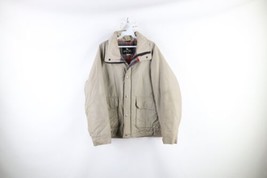 Vintage 70s Spiewak Golden Fleece Mens M Distressed Wool Lined Bomber Jacket USA - £39.52 GBP