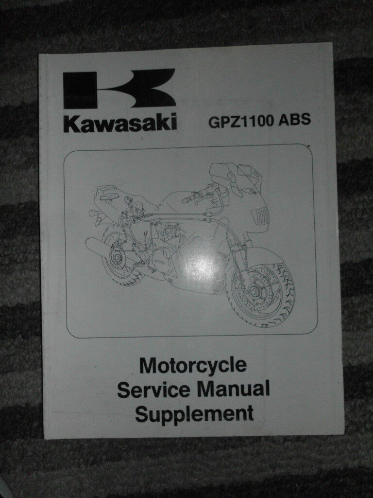 1996 Kawasaki GPZ1000 ABS Service Shop Repair Supplement Manual OEM FACTORY - $9.99