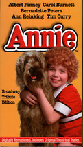 Annie Vhs Tapes Orginal Family Movie Albert Finney Carol Burnett Tim Curry - £4.06 GBP