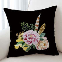 Pinkish Roses Bouquet Cushion Cover - $12.90