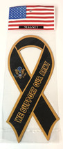 We Support Our Army 8&quot; x 3.75&quot;  MAGNET CAR AUTO KITCHEN Refrigerator NEW - $3.88