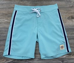 The Normal Brand &quot;Apollo Trunk&quot; Boardshorts Swim Trunks Men&#39;s 29 Turquoi... - £32.95 GBP
