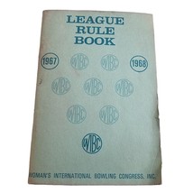 WIBC Bowling League Rule Book Vintage 1967-68 Womens Intl Bowling Congress - £6.70 GBP