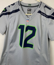 Seattle Seahawks Jersey Nike NFL On-Field 12th Man Youth Medium Gray Foo... - $34.99