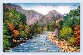 Rainbow Mountain Eldorado Springs Colorado CO UNP  DB Postcard Q1 - £7.89 GBP