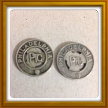 Delaware River Bridge Line PTC Philadelphia Camden Pennsylvania NJ TwoToken Coin - £4.71 GBP