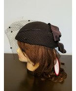 Vintage Sylvia New York 100% Wool Doeskin Felt Bollman Hat Co. Ladies Ha... - £47.26 GBP