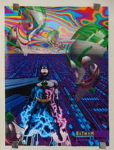 1991 Batman Digital Justice poster: Original 28x22 Detective Comics pin-... - $41.32