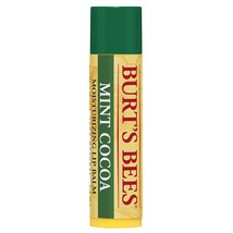 Burts Bees MINT COCOA Moisturizing All Natural Lip Balm Gloss Chap Stick - £3.92 GBP