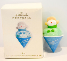 Hallmark - Son - Snow Cone - Keepsake Ornament - Limited Edition - RePaint - £11.46 GBP