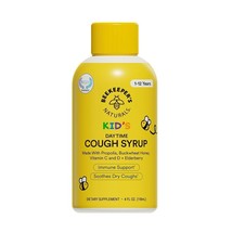 Beekeeper&#39;s Naturals Propolis Honey Cough Syrup Daytime for Kids Immune ... - $9.80