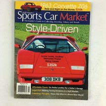 September 2016 Sports Car Market Magazine Style Driven 1963 Corvette Z06 - £7.82 GBP